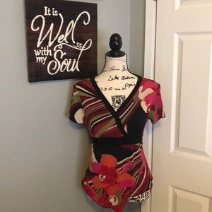 ❤️Pretty flutter sleeve top